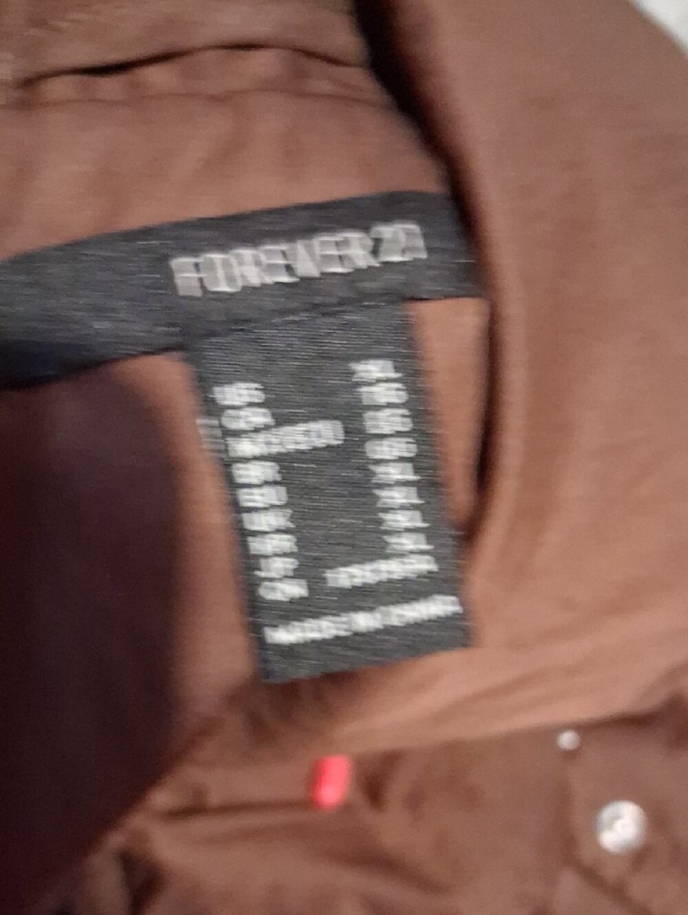 Forever 21 Men's Brown Trench Coat - Picture 3 of 4